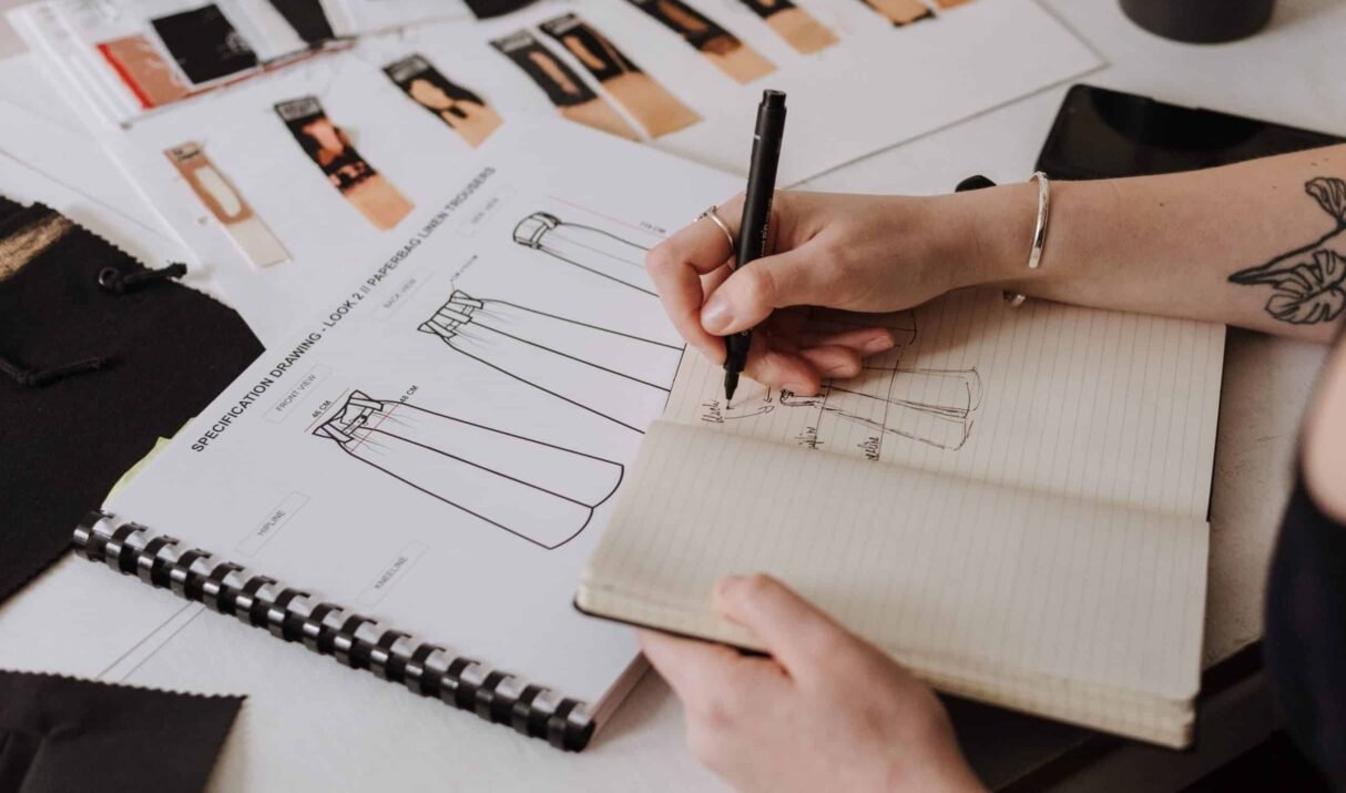 Designing runway looks