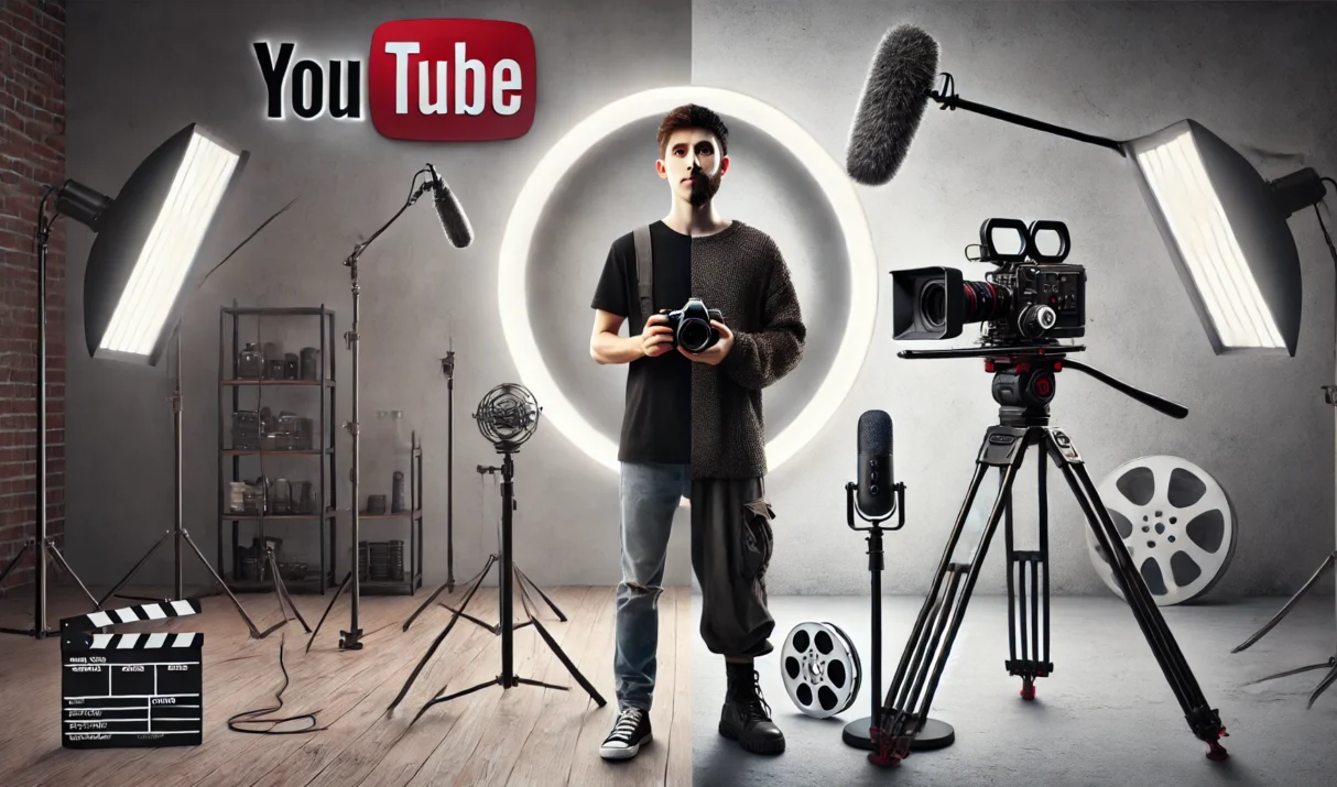YouTuber vs Filmmaker: How to Choose the Right Gear