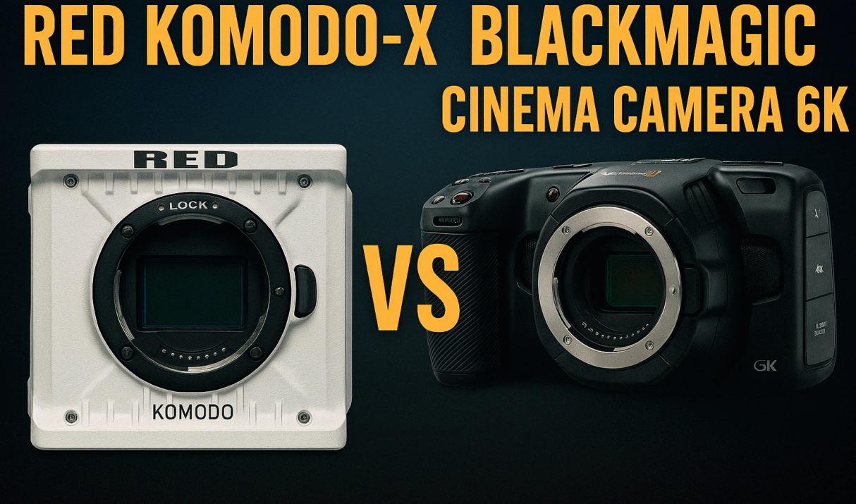 Red Komodo-X vs Blackmagic Cinema Camera 6K: Which One Should You Get?